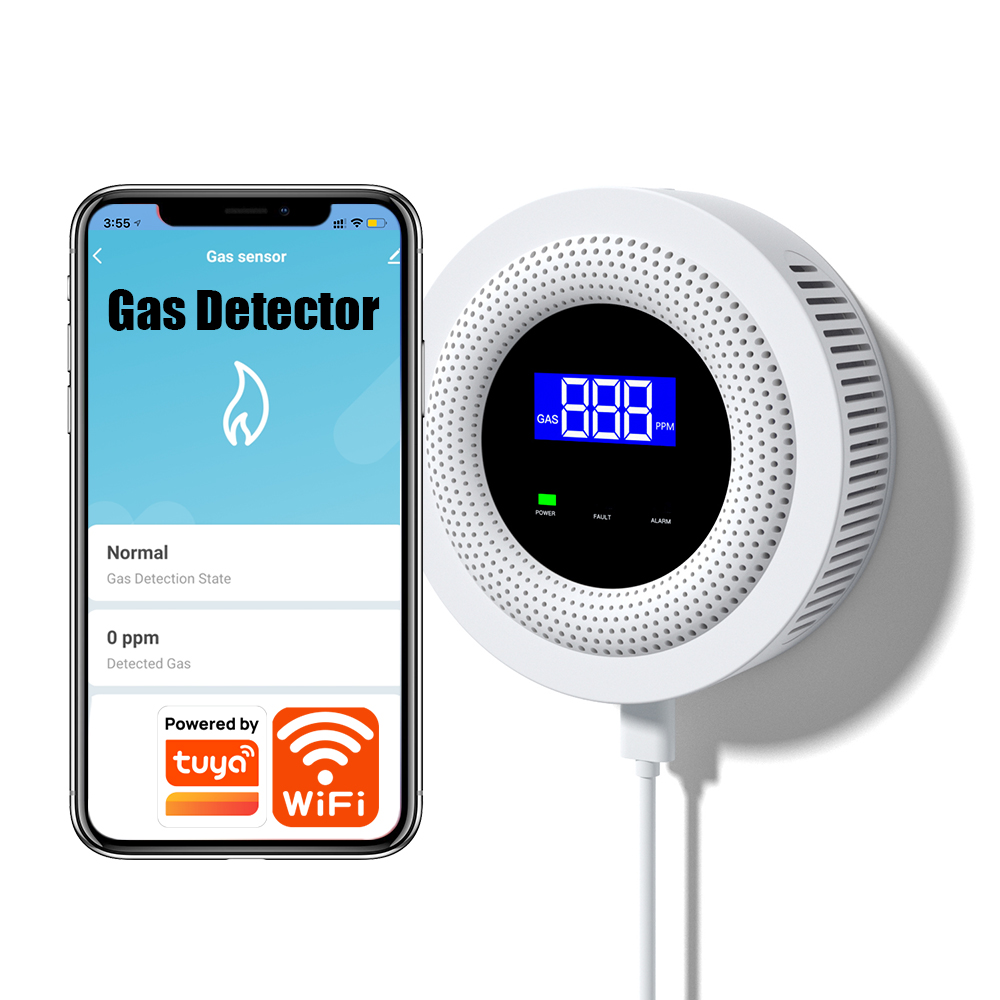 엘레파드 투야(Tuya) Wi-Fi 가스 누출 감지기, - Smart Gas Leak Detector Lpg 리뷰 및 가격