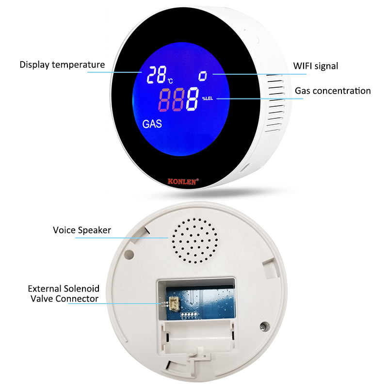 WIFI 투야 천연 LPG 가스 누출 감지기, 전자 솔 - Smart Gas Leak Detector Lpg 리뷰 및 가격