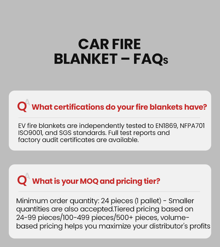 주차장 공용 전기차 충전소용 EV 방화 담요 8M X  - Fire Blanket Fiberglass 리뷰 및 가격