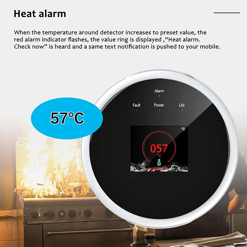 투야 와이파이 가스 LPG 누출 감지기 알람 화재 보안 - Smart Gas Leak Detector Lpg 리뷰 및 가격