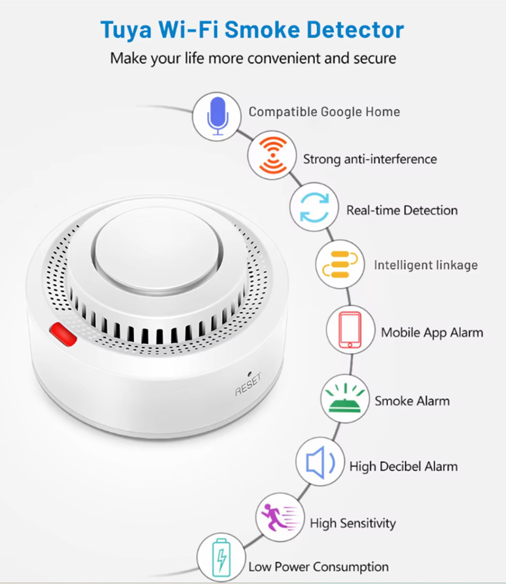 고렐렉스 400A 투야 와이파이 스마트 화재 감지기 스 - Zigbee Smoke Sensor Tuya 리뷰 및 가격