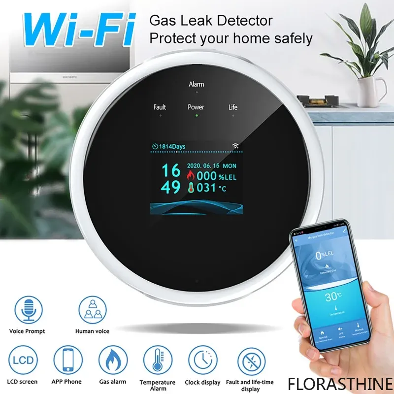 투야(Tuya) Wi-Fi 가스 누출 감지기, LPG  - Smart Gas Leak Detector Lpg 리뷰 및 가격