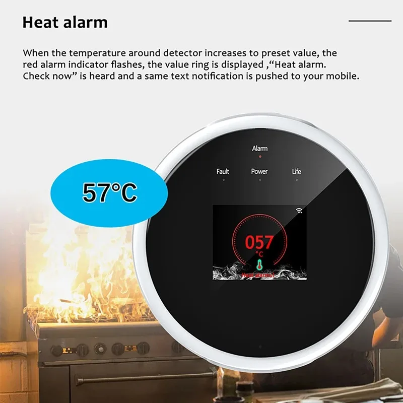 투야(Tuya) Wi-Fi 가스 누출 감지기, LPG  - Smart Gas Leak Detector Lpg 리뷰 및 가격
