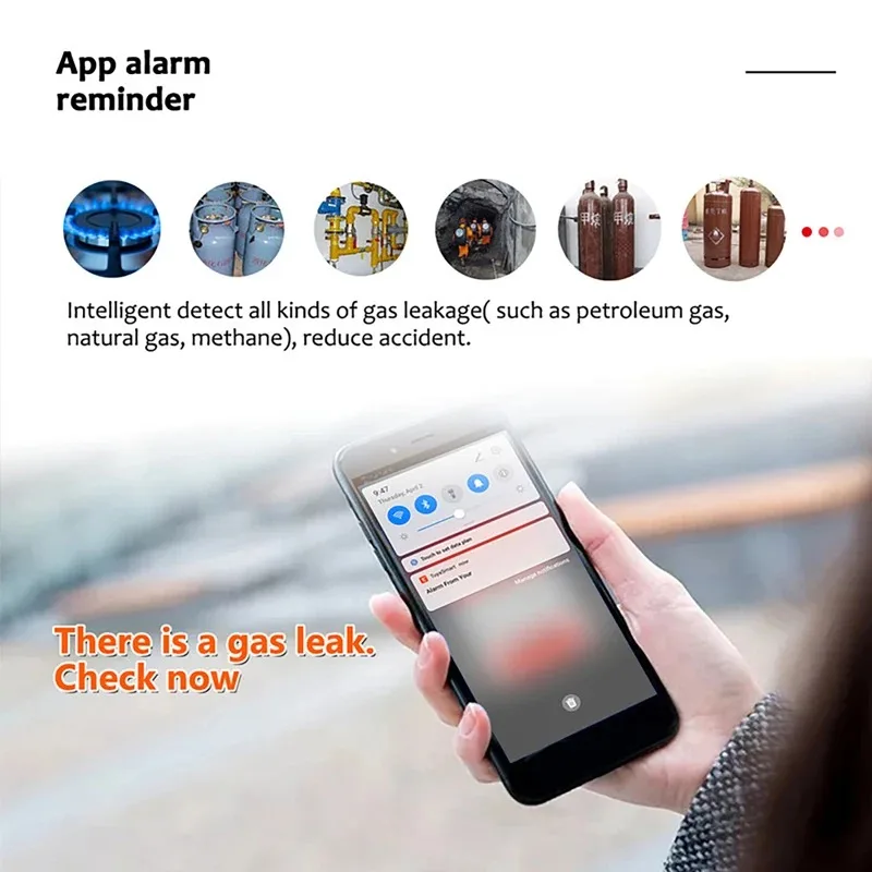 투야(Tuya) Wi-Fi 가스 누출 감지기, LPG  - Smart Gas Leak Detector Lpg 리뷰 및 가격
