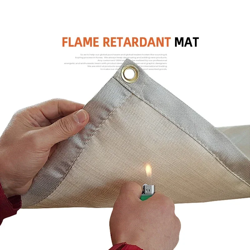 30*30CM 새로운 야외 캠핑 내화 천 바베큐 절연  - Fire Blanket Fiberglass 리뷰 및 가격