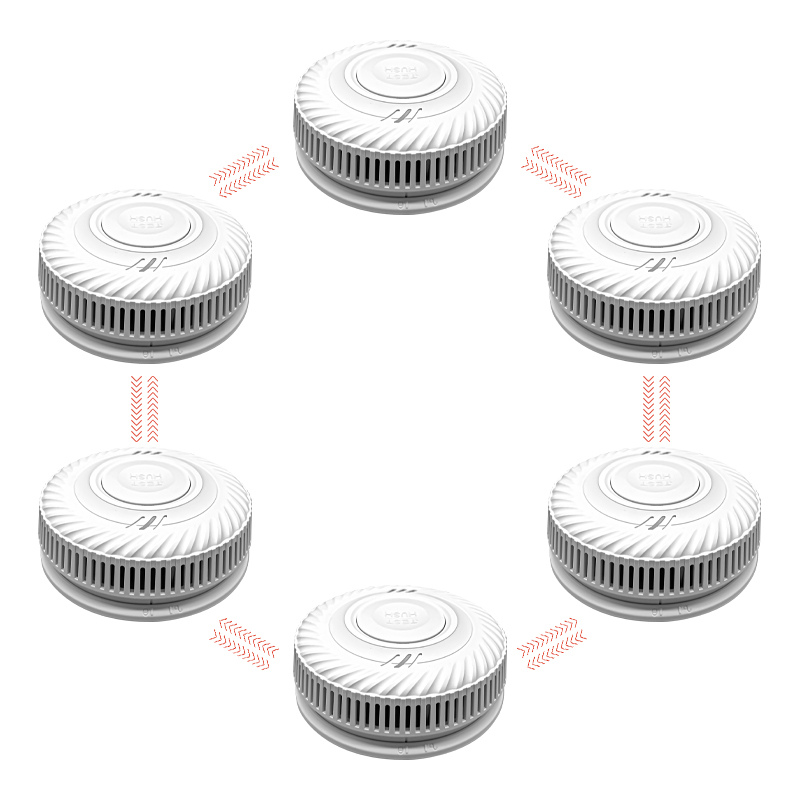 연동형 연기 감지기 10년 배터리 사용 EN14604  - Smoke Alarm 10 Year Battery 리뷰 및 가격