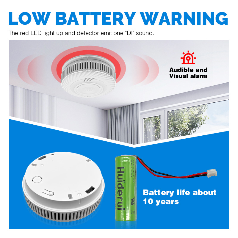 연동형 연기 감지기 10년 배터리 사용 EN14604  - Smoke Alarm 10 Year Battery 리뷰 및 가격