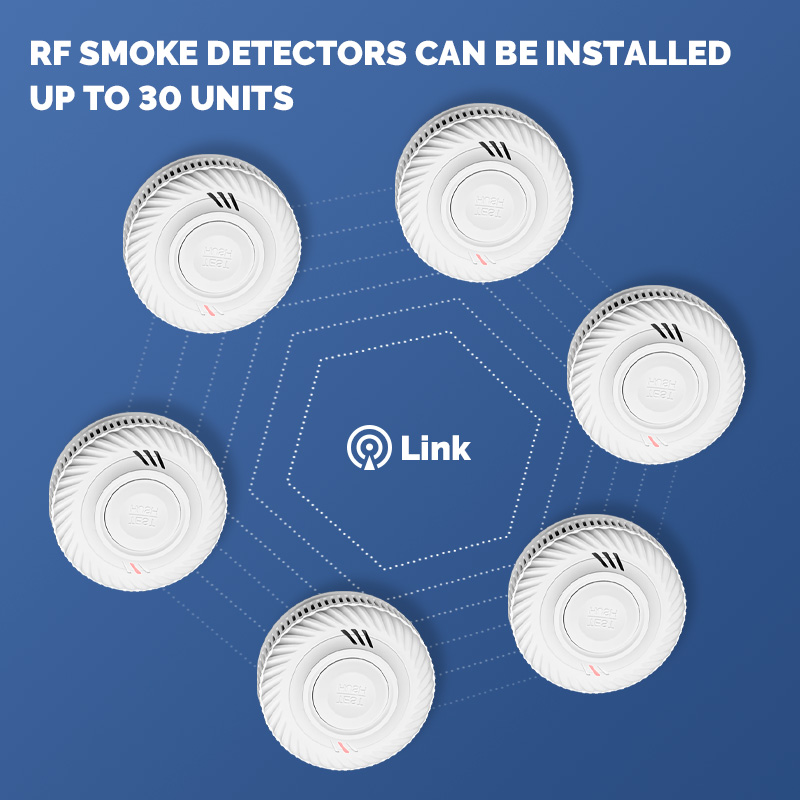 연동형 연기 감지기 10년 배터리 사용 EN14604  - Smoke Alarm 10 Year Battery 리뷰 및 가격